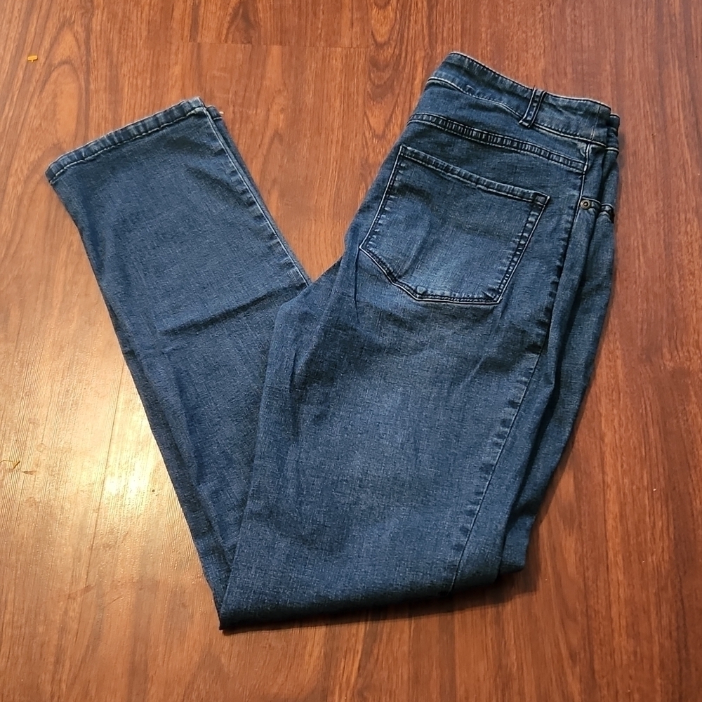 J Jill Jeans Womens Sizs 2 slim leg denim